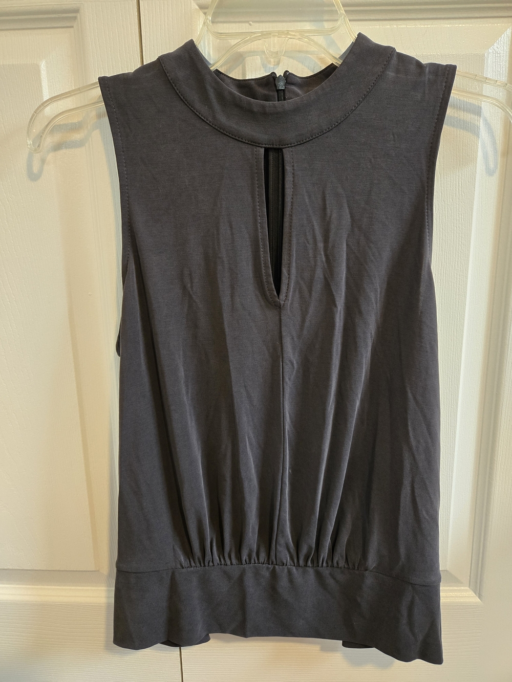 WHBM Charcoal Black Tank Top Sz M